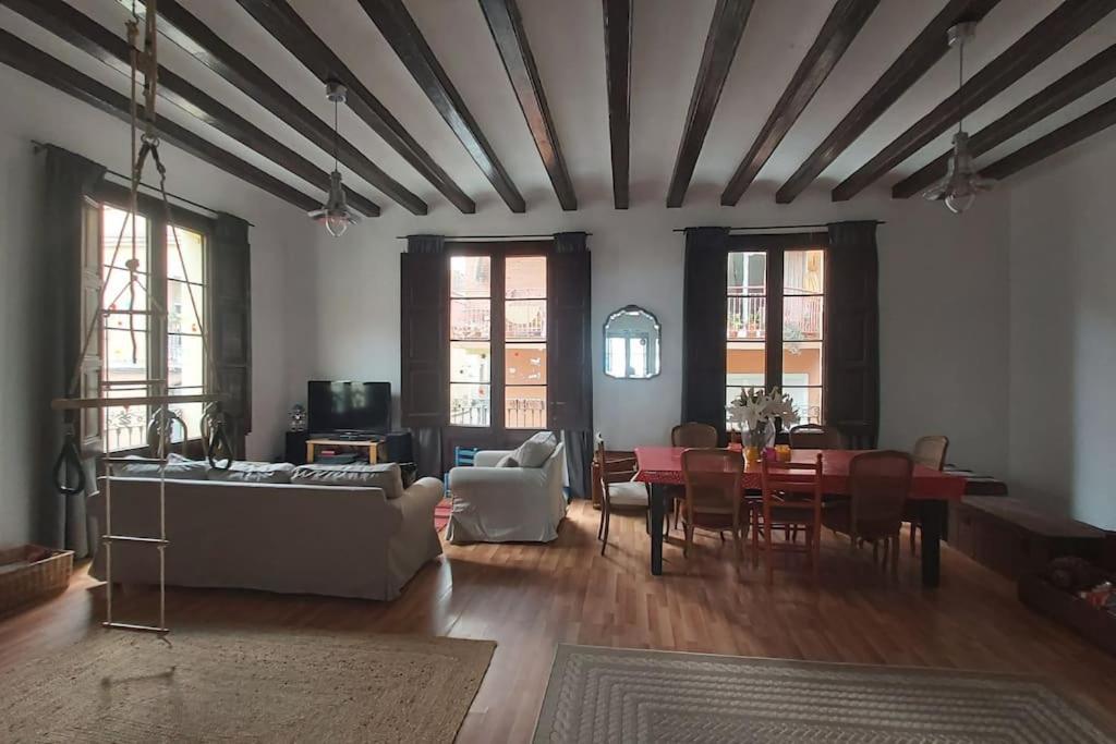 Small Room In Sants With Huge Terrace Barcelona Kültér fotó